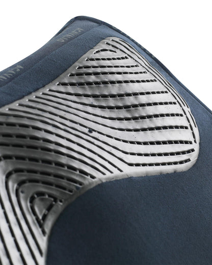 Acavallo Jumping Saddle Pad CW-CS Twin Sided Gel Grip Blue