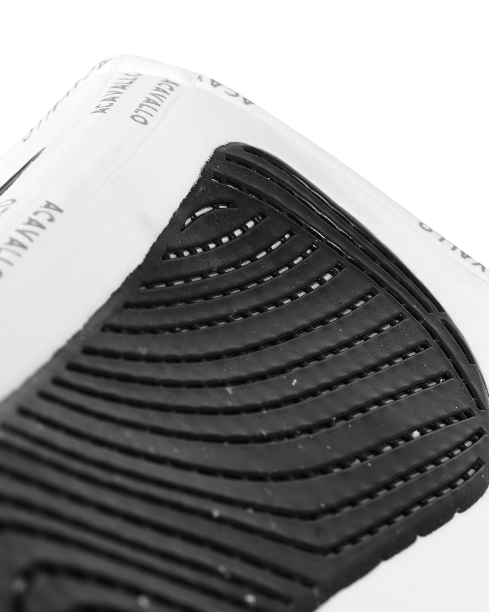 Acavallo Jumping Saddle Pad CW-CS Twin Sided Gel Grip White