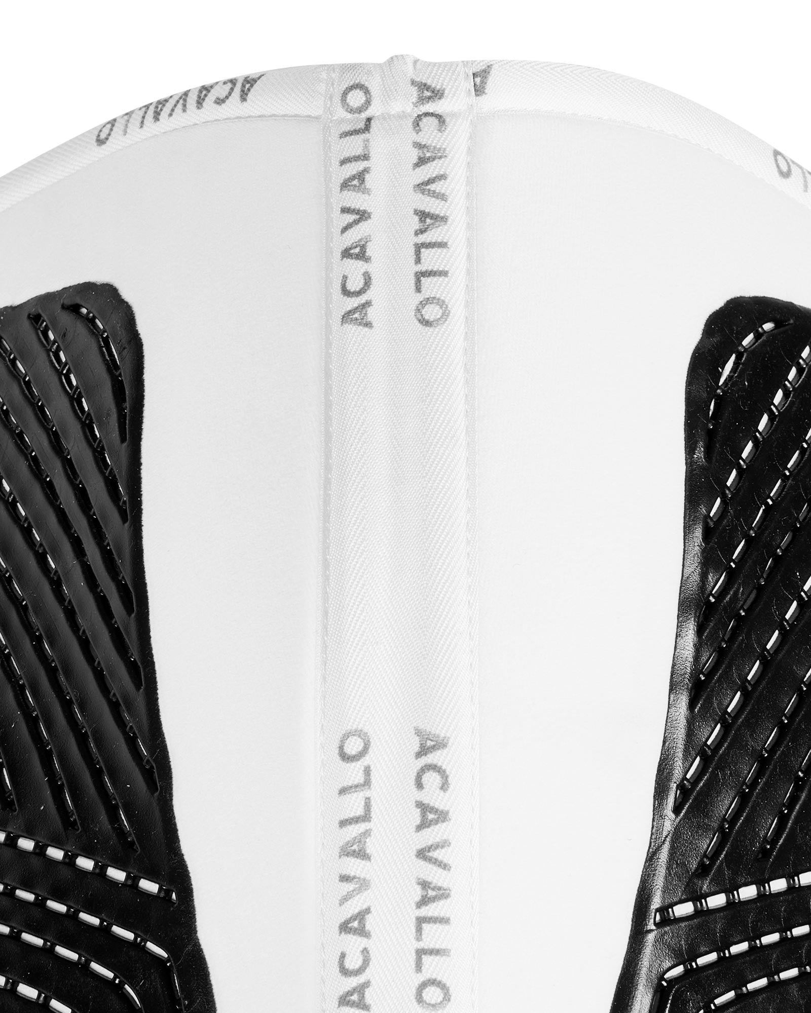 Acavallo Dressage Saddle Pad CW-CS Twin Sided Gel Grip White