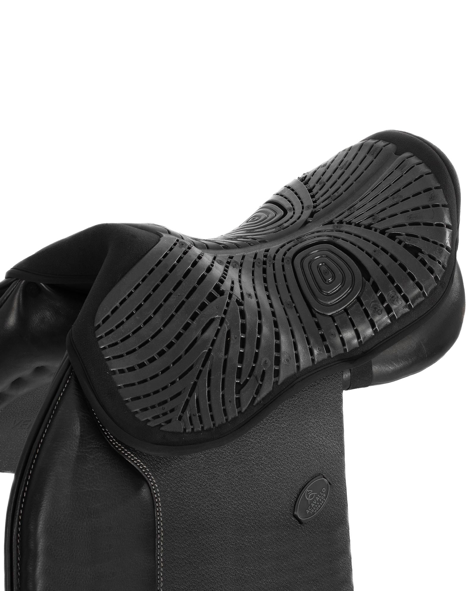 Acavallo Standard Seat Saver Jumping Air Plus Gel-Out Dri-Lex 10mm Black