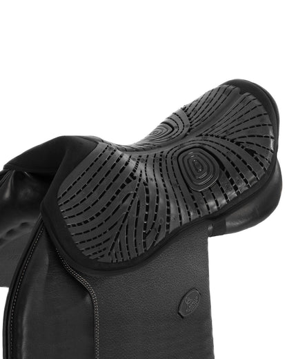 Acavallo Standard Seat Saver Jumping Air Plus Gel-Out Dri-Lex 10mm Black