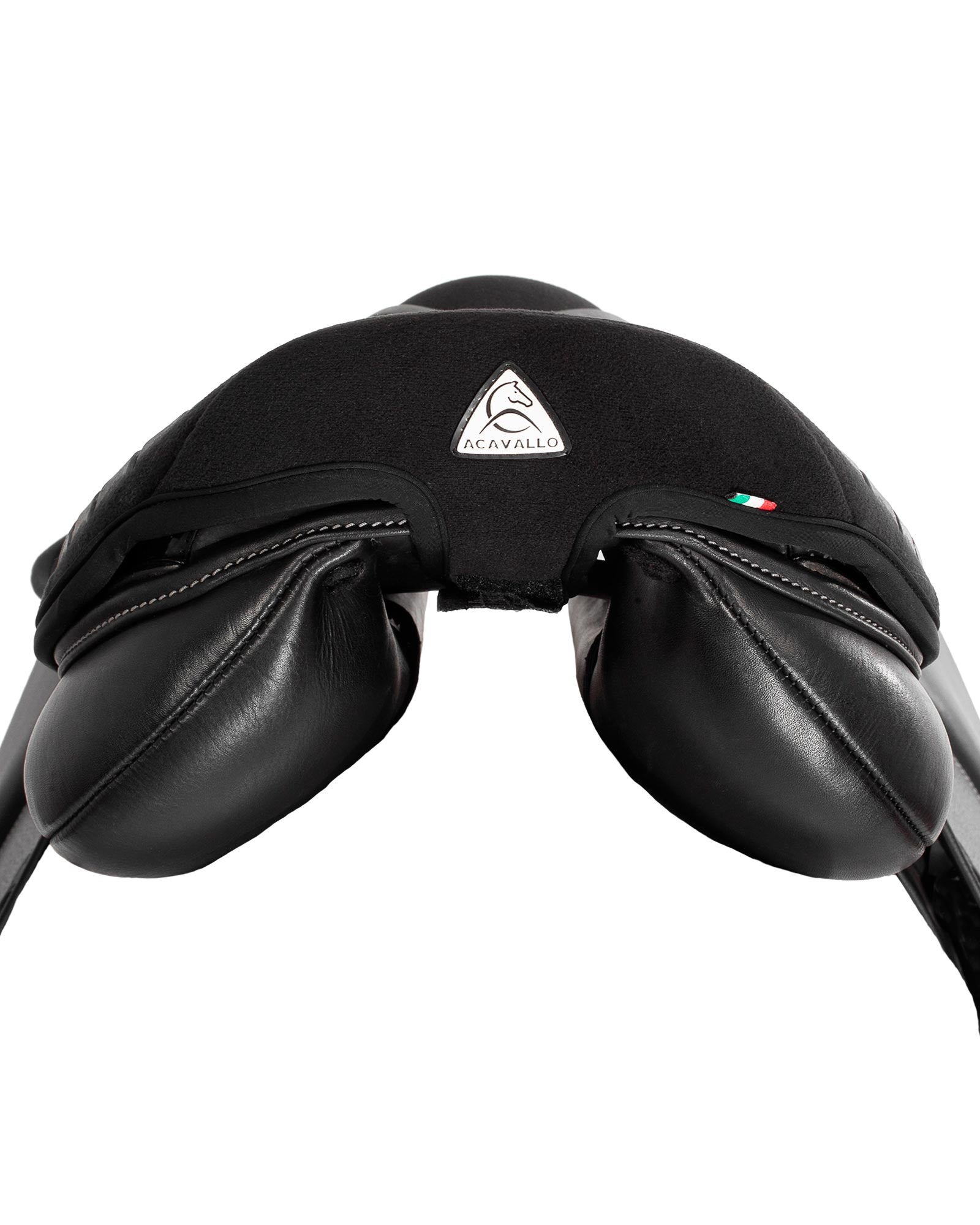 Acavallo Standard Seat Saver Jumping Air Plus Gel-Out Dri-Lex 10mm Black