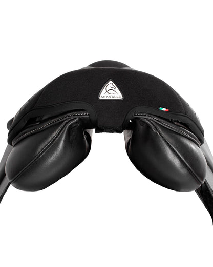 Acavallo Standard Seat Saver Jumping Air Plus Gel-Out Dri-Lex 10mm Black