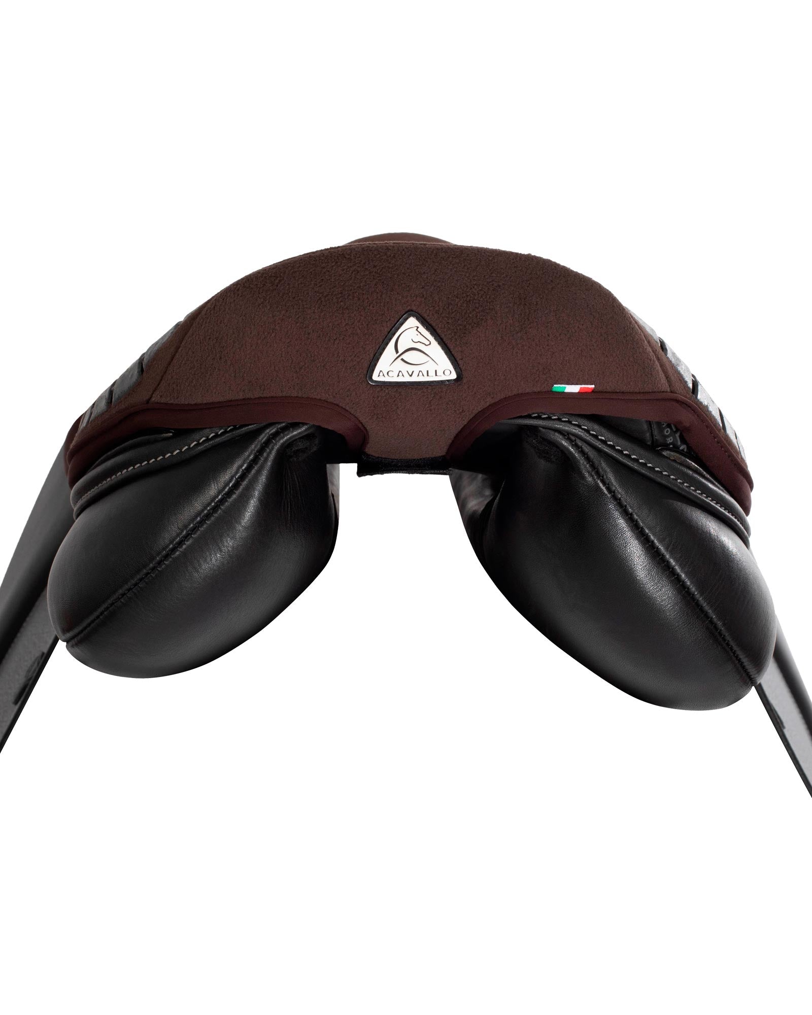 Acavallo Standard Seat Saver Jumping Air Plus Gel-Out Dri-Lex 10mm Brown