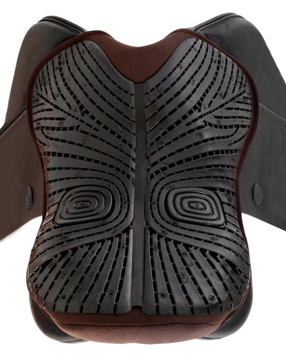 Acavallo Standard Seat Saver Jumping Air Plus Gel-Out Dri-Lex 10mm Brown