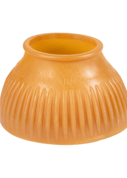 Acavallo Rubber Bell Boots With Logo (Sold In Pairs) Brown