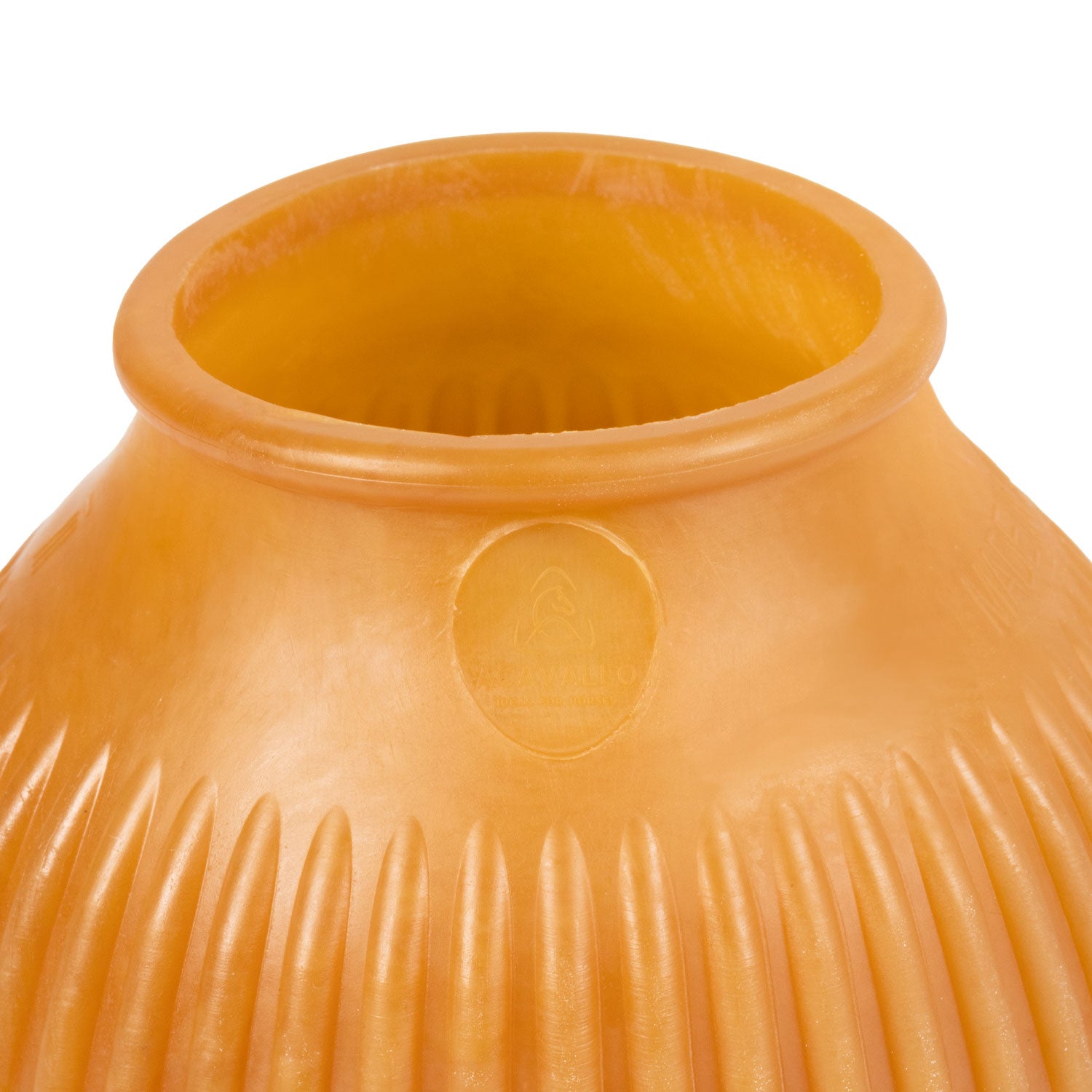 Acavallo Rubber Bell Boots With Logo (Sold In Pairs) Brown