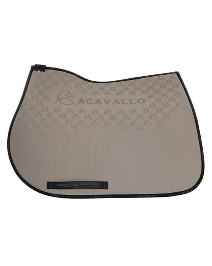 Acavallo Jumping Saddle Pad CW-CS Bamboo Silicone Grip Terra/Black