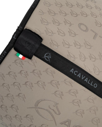 Acavallo Jumping Saddle Pad CW-CS Bamboo Silicone Grip Terra/Black