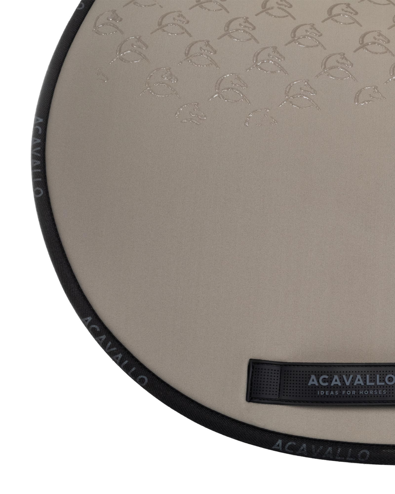 Acavallo Jumping Saddle Pad CW-CS Bamboo Silicone Grip Terra/Black