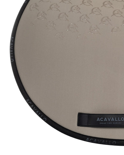 Acavallo Jumping Saddle Pad CW-CS Bamboo Silicone Grip Terra/Black