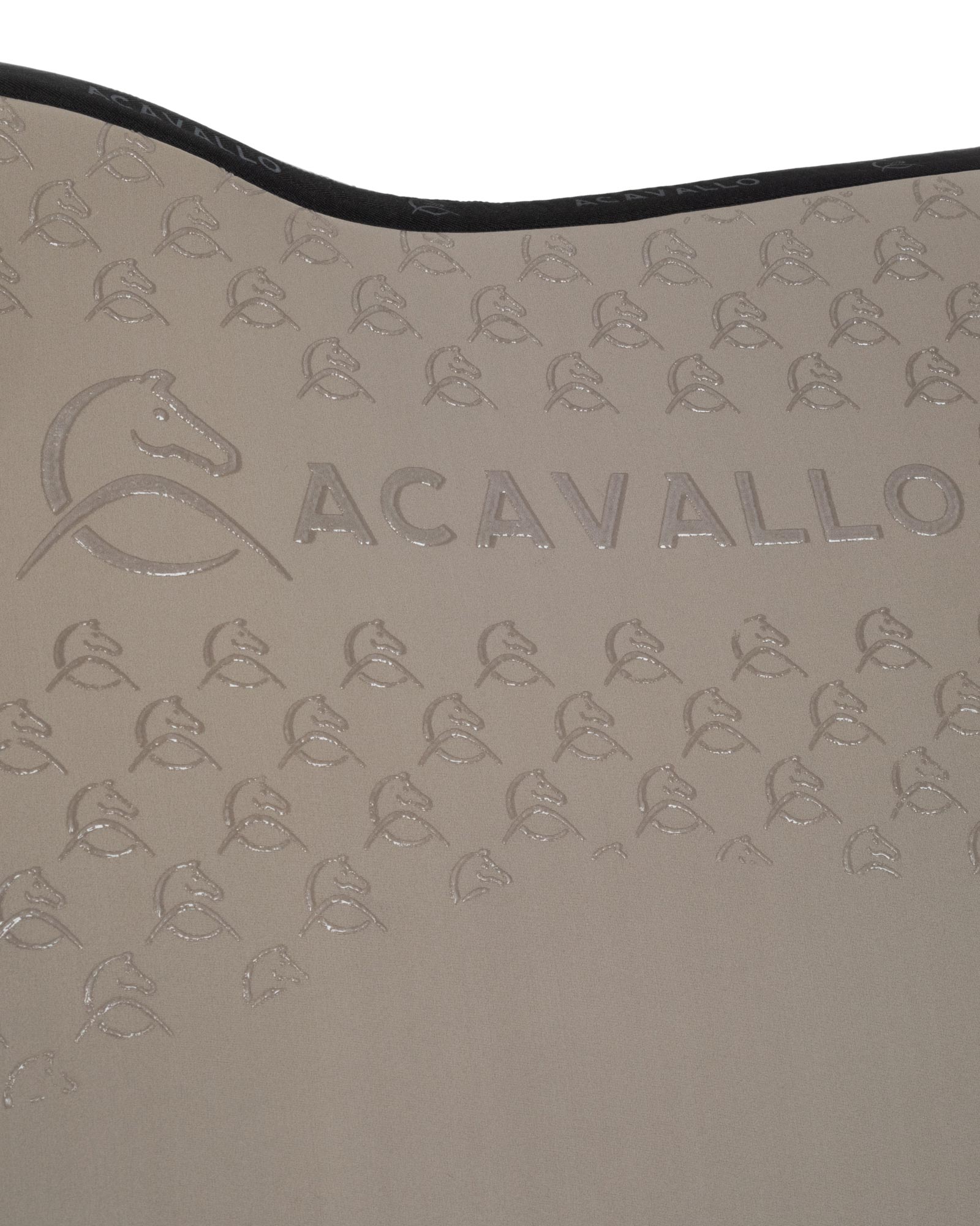 Acavallo Jumping Saddle Pad CW-CS Bamboo Silicone Grip Terra/Black