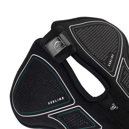 Acavallo Sublime Zero Impact Pad Memory Foam Wither Free Flat Black