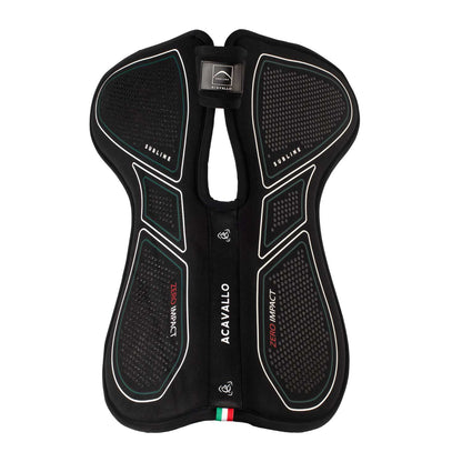 Acavallo Sublime Zero Impact Pad Memory Foam Wither Free Flat Black