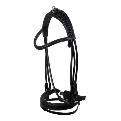 Acavallo Fornarina Bridle Laminated Calfskin Black