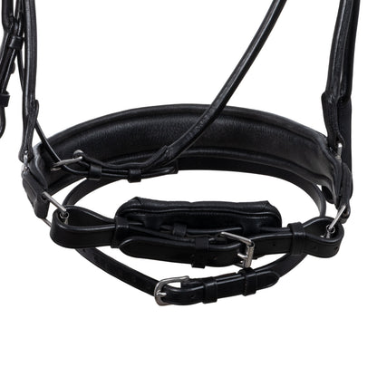 Acavallo Fornarina Bridle Laminated Calfskin Black
