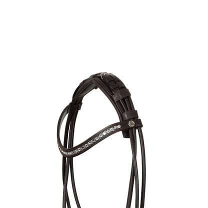 Acavallo Iris Bridle Calfskin Brown/Brown