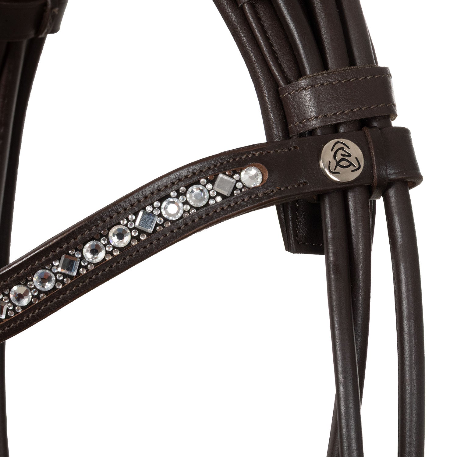 Acavallo Iris Bridle Calfskin Brown/Brown