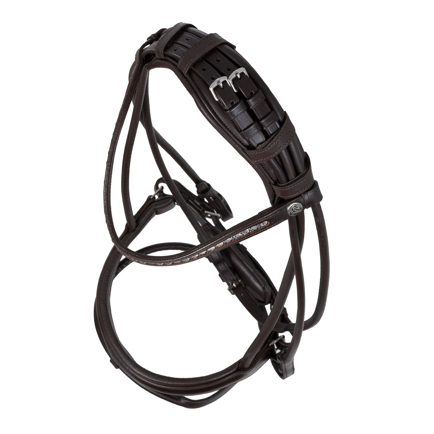 Acavallo Iris Bridle Calfskin Brown/Brown