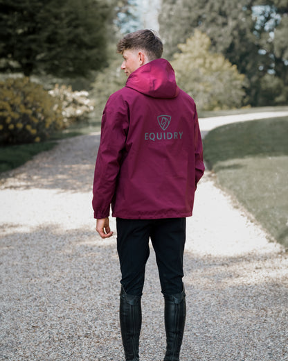 EQUIDRY Men's Storm Smock Burgundy