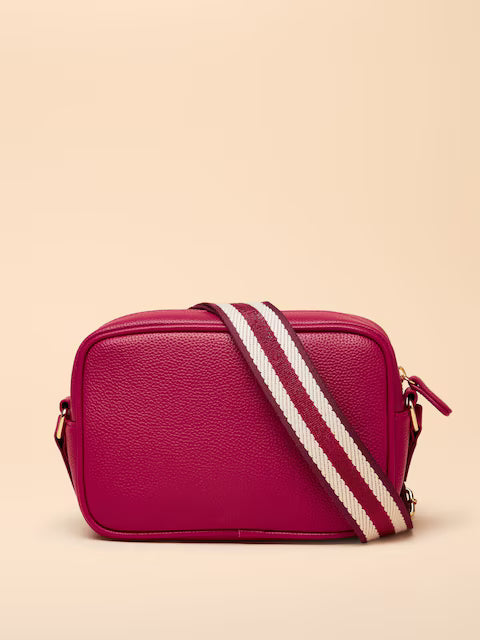 Joules Trent Berry Red Cross Body Bag - Stylish and Functional Shoulder Bag