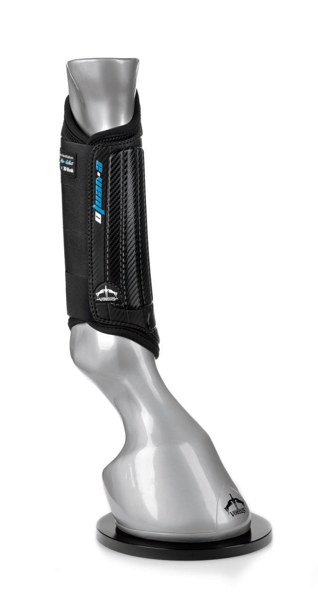 Veredus E-Vento Rear XC Cross Country Tendon Boots Black