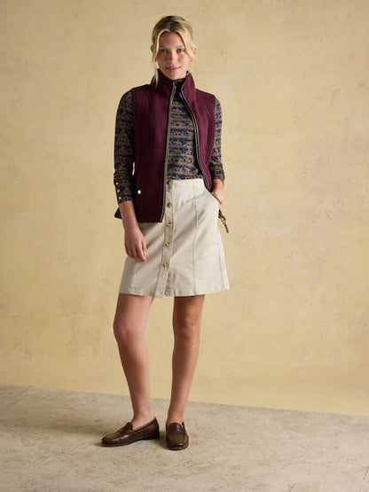 JOULES HERITAGE RED FLEECE GILET from Equiflair Saddlery | Womenswear