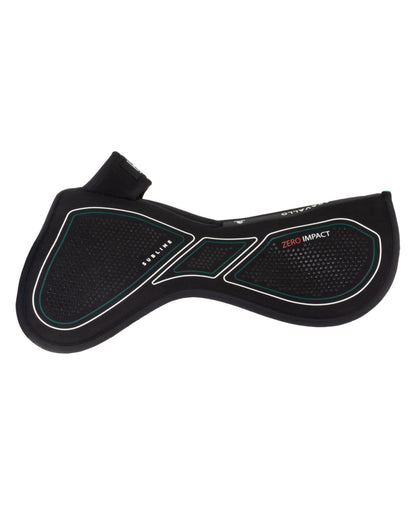 Acavallo Sublime Zero Impact Pad Memory Foam Wither Free Front Riser Black