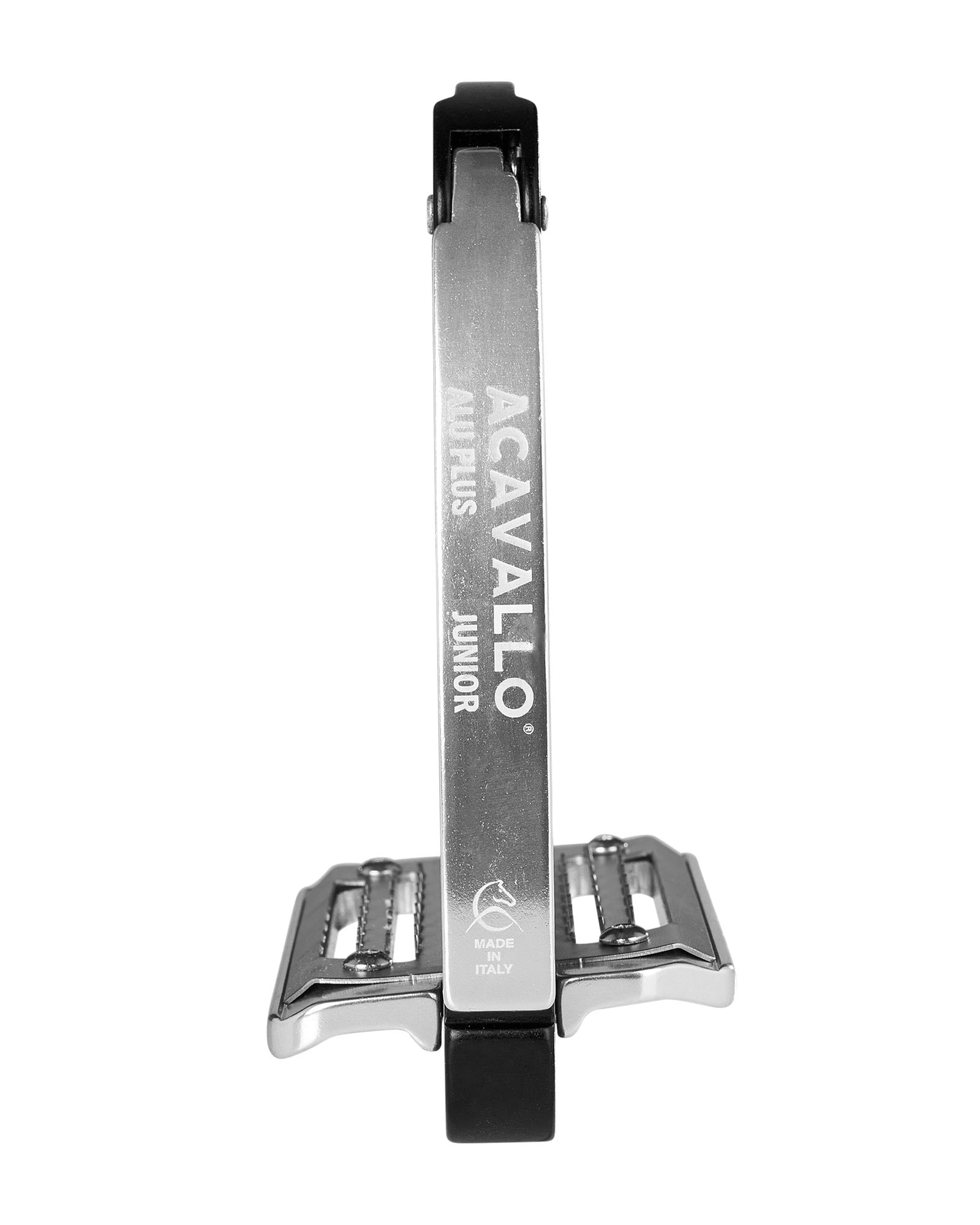 Acavallo Arena Aluplus Junior Stirrups Black