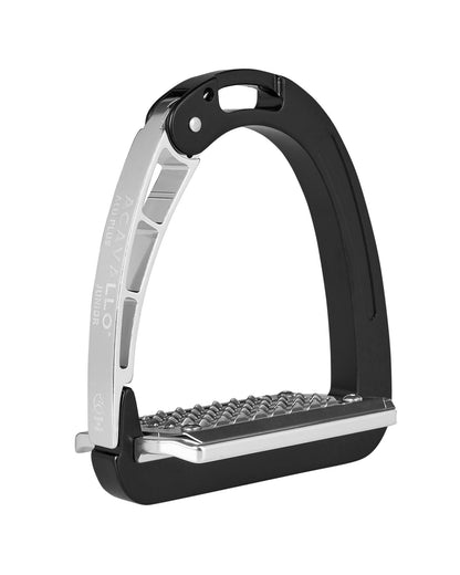 Acavallo Arena Aluplus Junior Stirrups Black