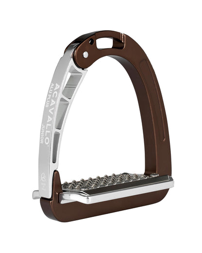 Acavallo Arena Aluplus Junior Stirrups Brown