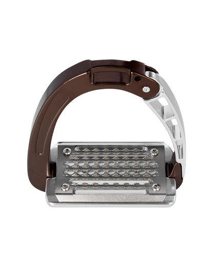 Acavallo Arena Aluplus Junior Stirrups Brown