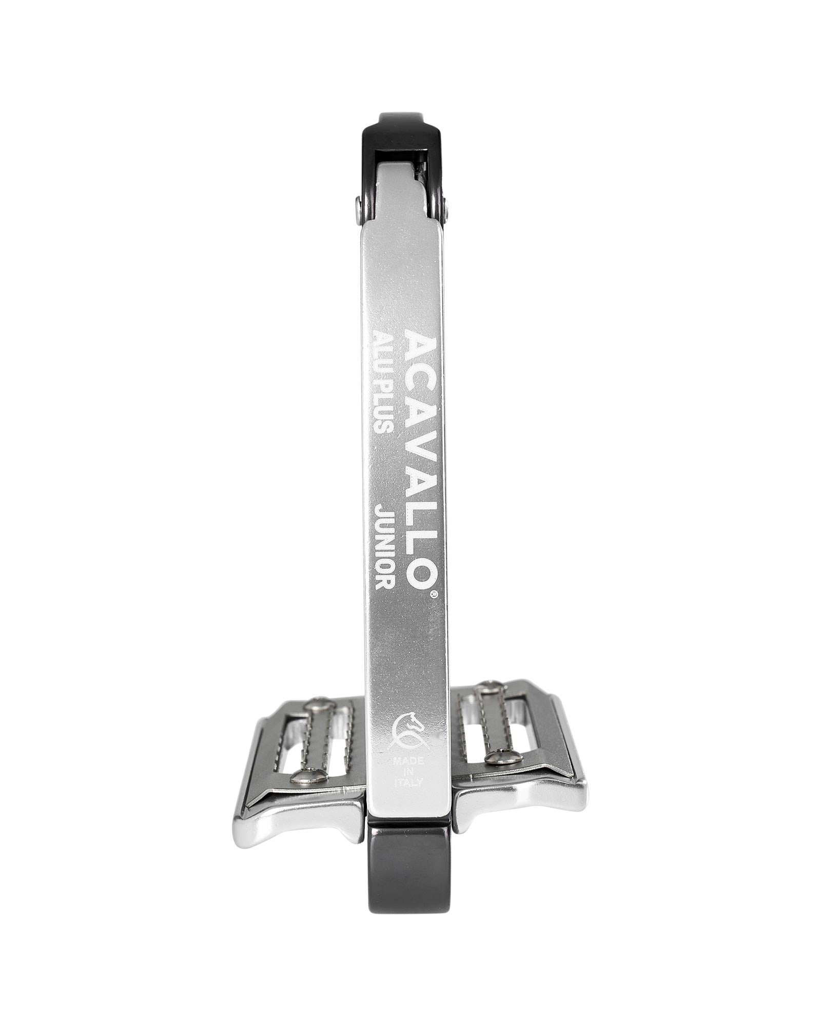 Acavallo Arena Aluplus Junior Stirrups Charcoal