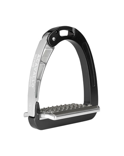 Acavallo Arena Aluplus Junior Stirrups Charcoal