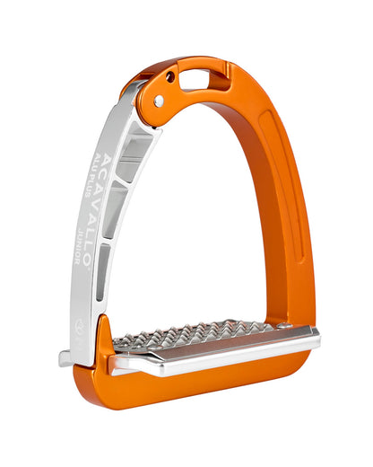 Acavallo Arena Aluplus Junior Stirrups Orange