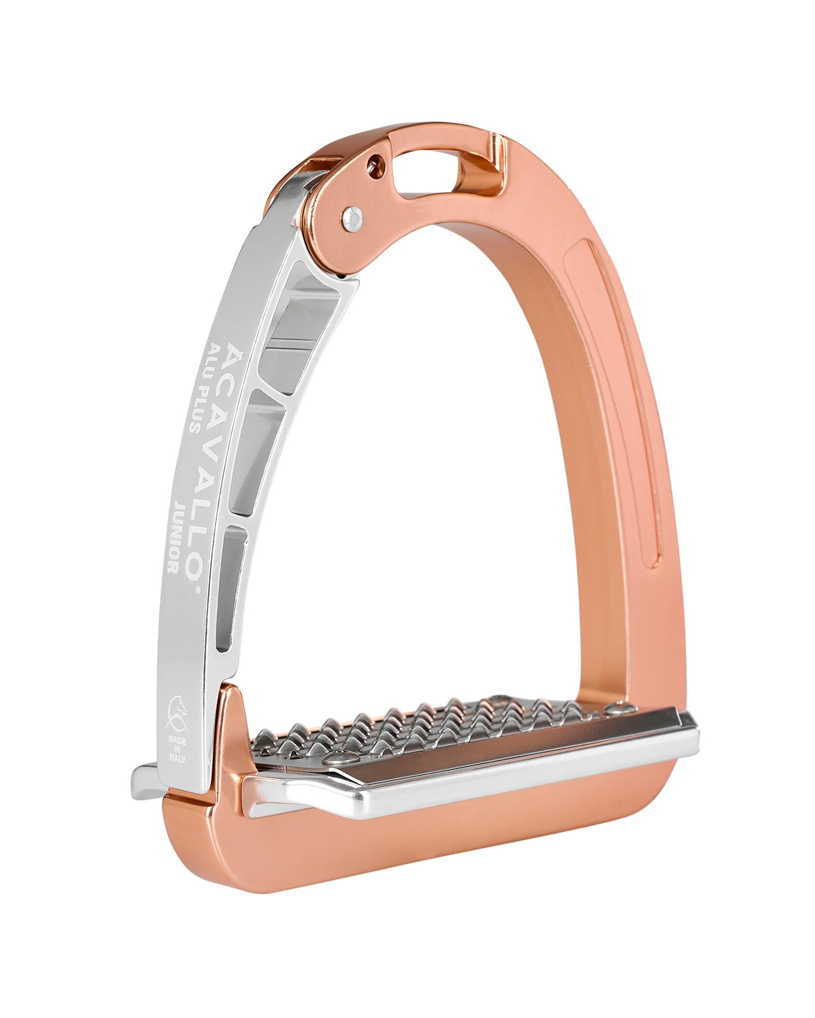 Acavallo Arena Aluplus Junior Stirrups Rose Gold