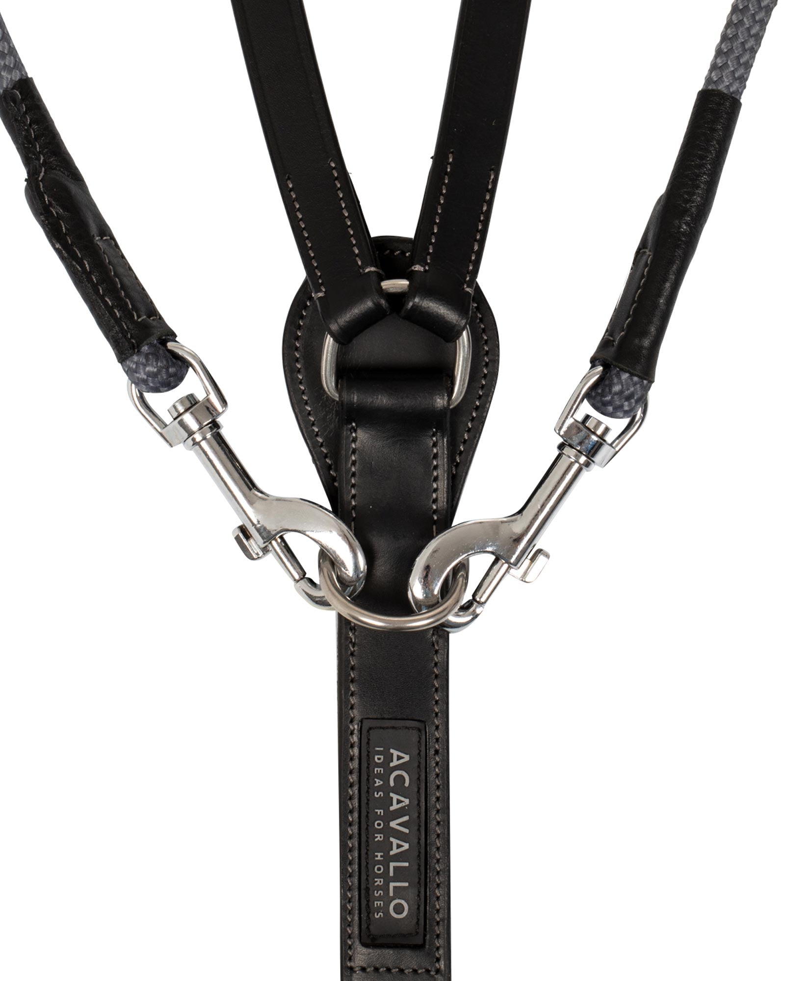 Acavallo Chambon Italian Calfskin & Nylon Black