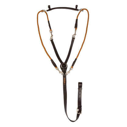 Acavallo Chambon Italian Calfskin & Nylon Dark Brown