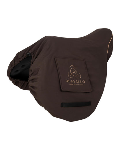 Acavallo Saddle Cover Fleece Lining Brown