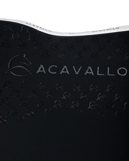 Acavallo Saddle Pad Js Cw-Cs Bamboo Silicone Grip Black/White