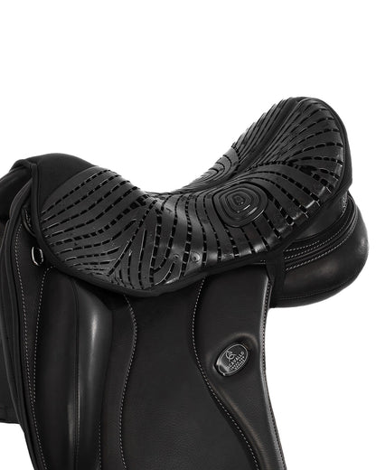 Acavallo Standard Seat Saver Dressage Air Plus Gel-Out Dri-Lex 10mm Black