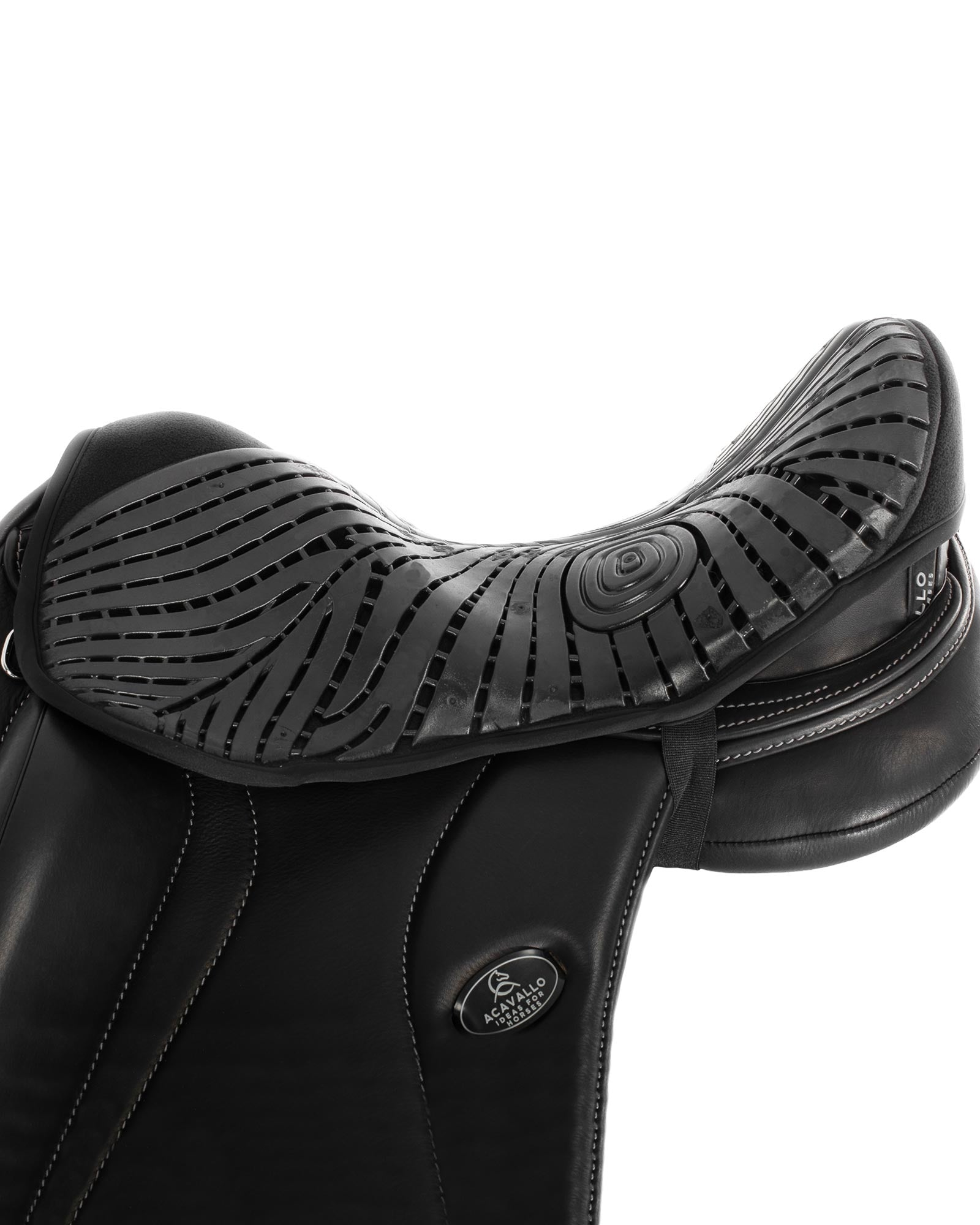 Acavallo Standard Seat Saver Dressage Air Plus Gel-Out Dri-Lex 10mm Black