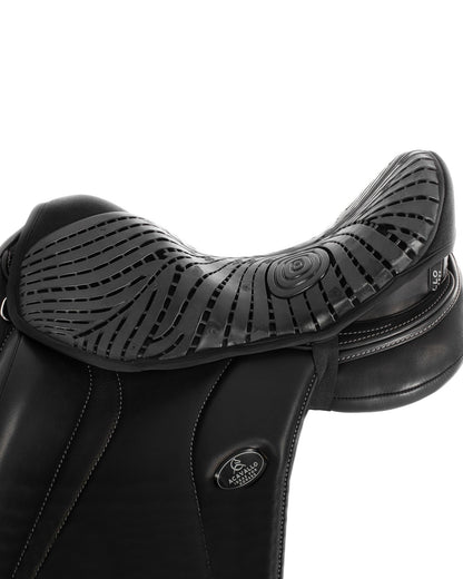 Acavallo Standard Seat Saver Dressage Air Plus Gel-Out Dri-Lex 10mm Black