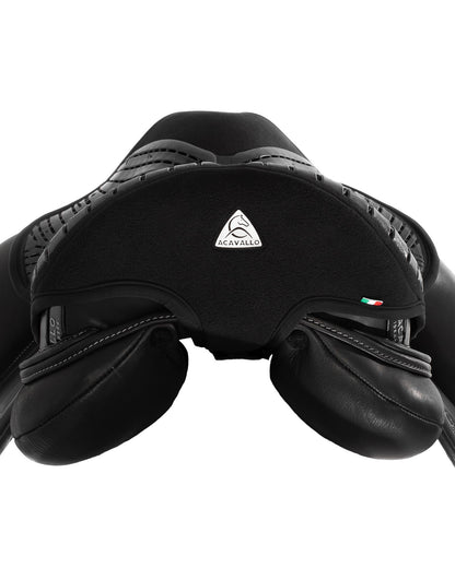 Acavallo Standard Seat Saver Dressage Air Plus Gel-Out Dri-Lex 10mm Black