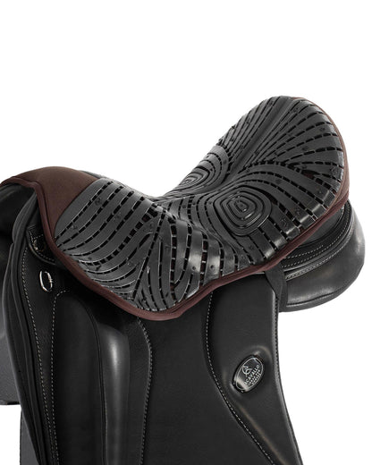 Acavallo Standard Seat Saver Dressage Air Plus Gel-Out Dri-Lex 10mm Brown