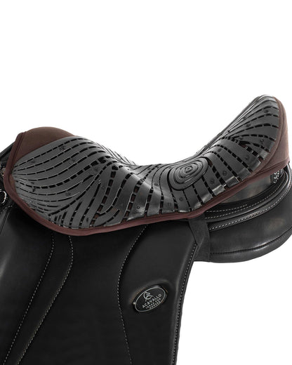 Acavallo Standard Seat Saver Dressage Air Plus Gel-Out Dri-Lex 10mm Brown