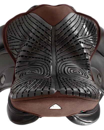 Acavallo Standard Seat Saver Dressage Air Plus Gel-Out Dri-Lex 10mm Brown