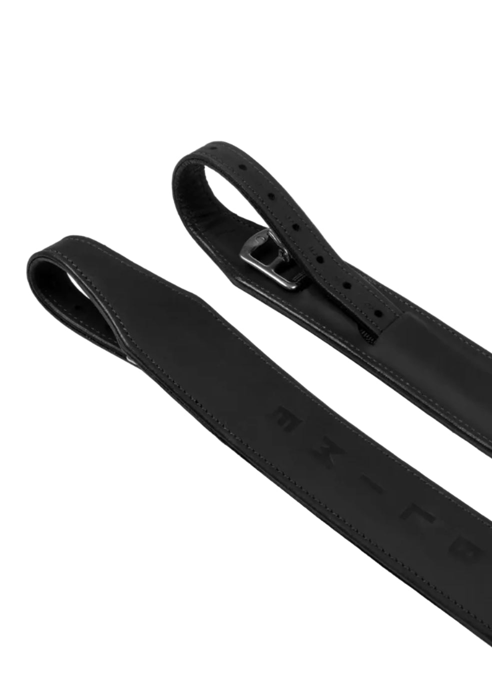 Acavallo Sublime Fender Mono Stirrups Leather Black
