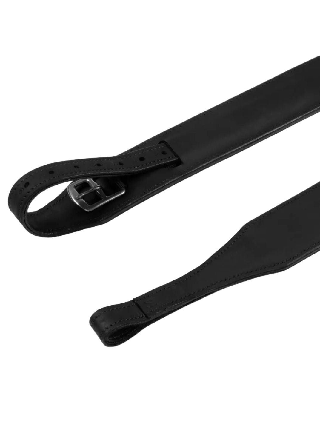 Acavallo Sublime Fender Mono Stirrups Leather Black