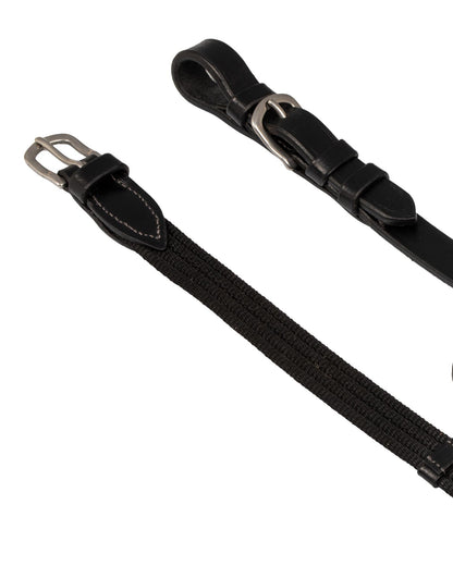 Acavallo Thiedemann Reins Tubular Nylon Black